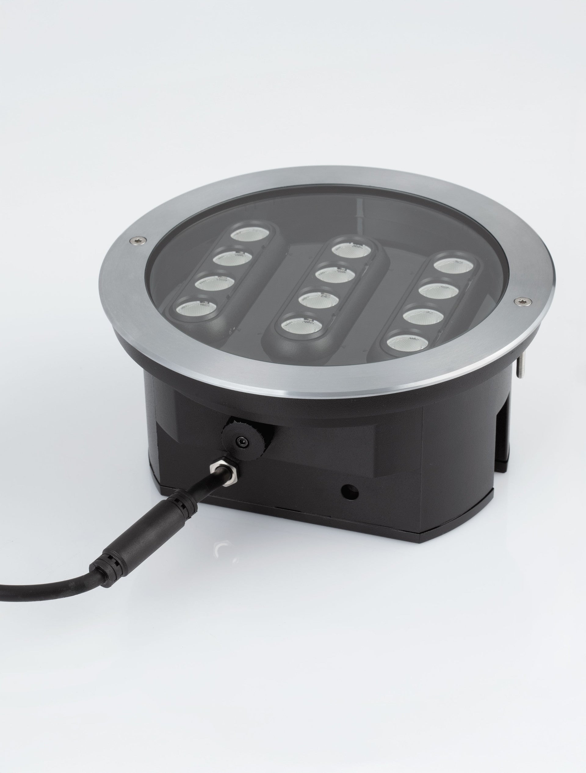 LED Спот DUSTY 18W 220-240V IP67 Сребърен ⌀21 H10.1см 3000K
