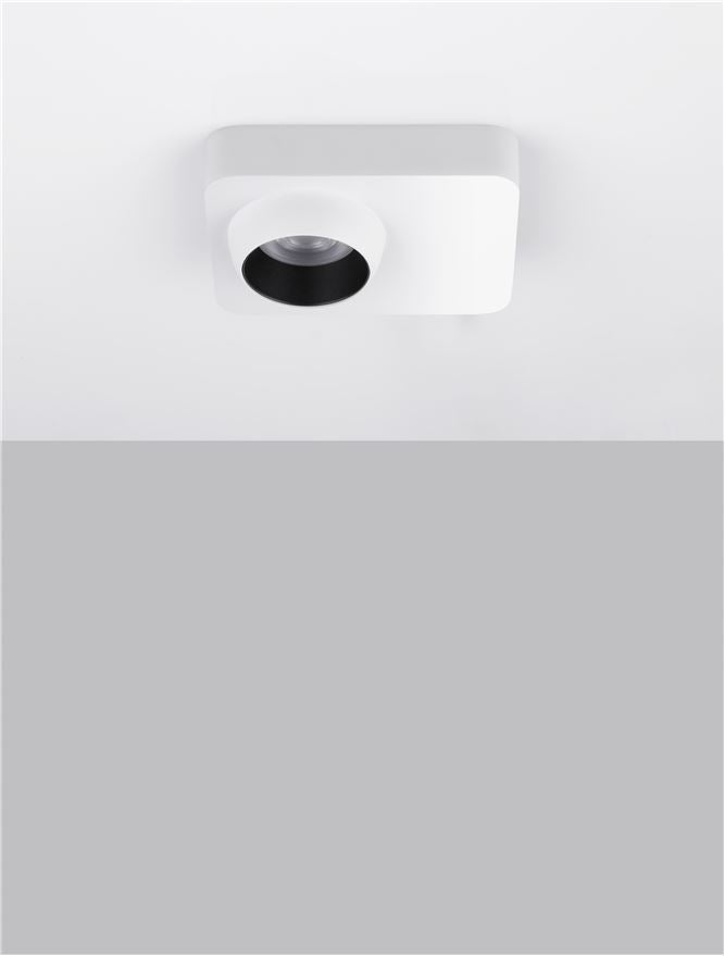 Висящо осветително тяло (пендел) KEDROS LED 9W Матово бял L14 W11 H5см