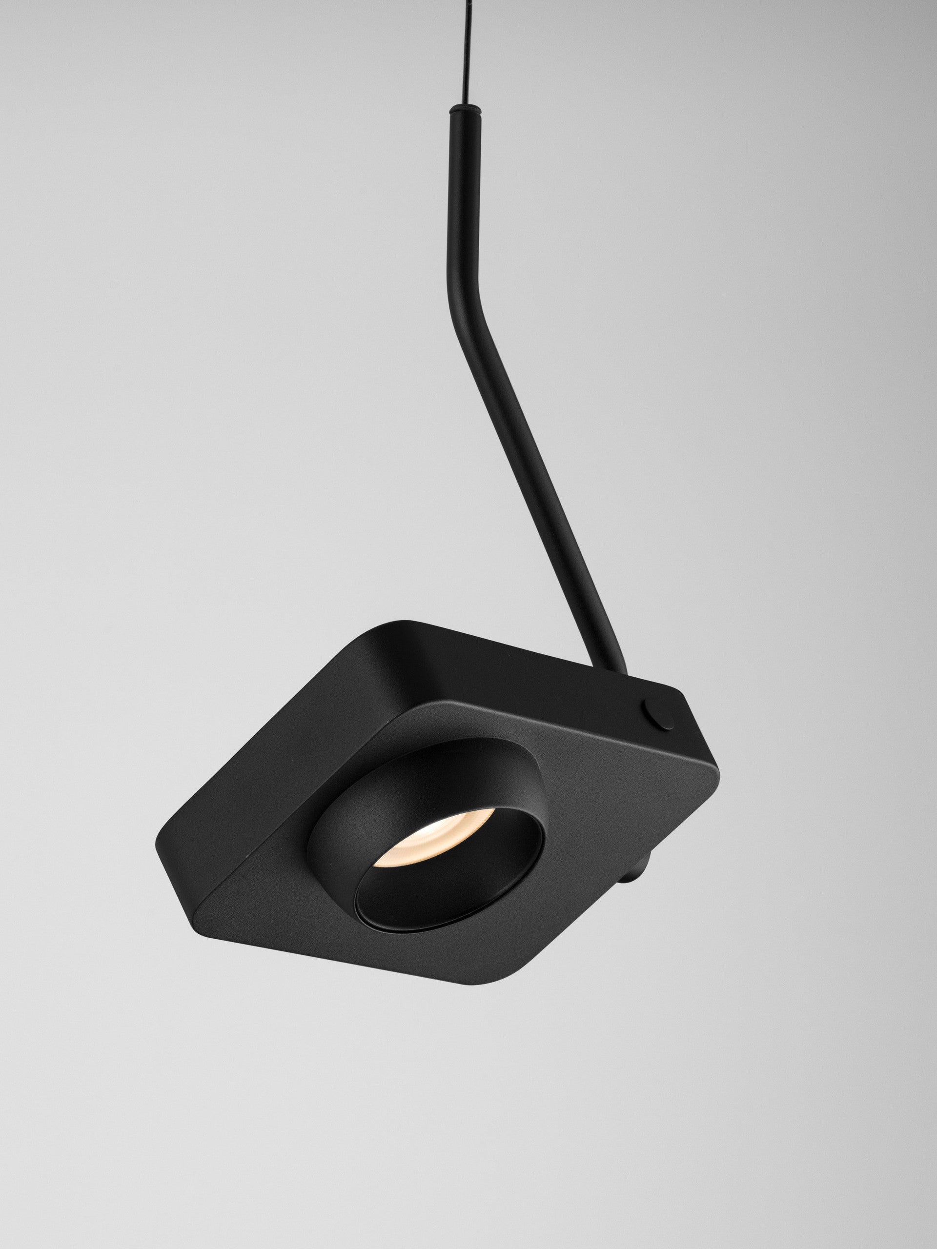 Висящо осветително тяло (пендел) KEDROS LED 9W Триак димируем Тъмен антрацит L14 W11 H270см