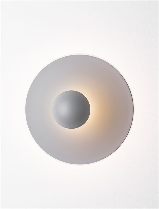 Висящо осветително тяло (пендел) EDEM LED 9W 3000K 315Lm Пясъчно сивкав алуминий и стомана ⌀25 H11см