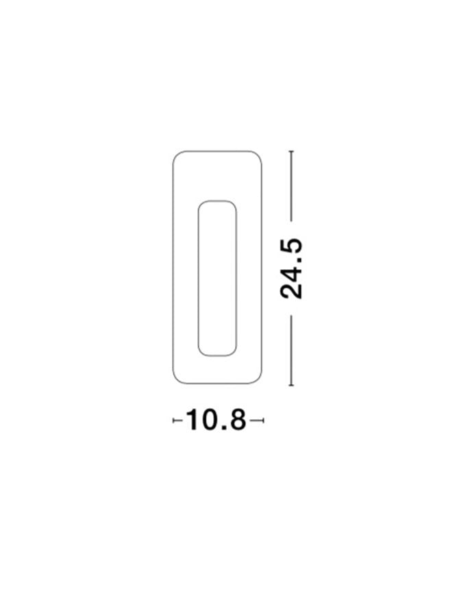 Техническо осветление EURONA LED 1W Бял гипс