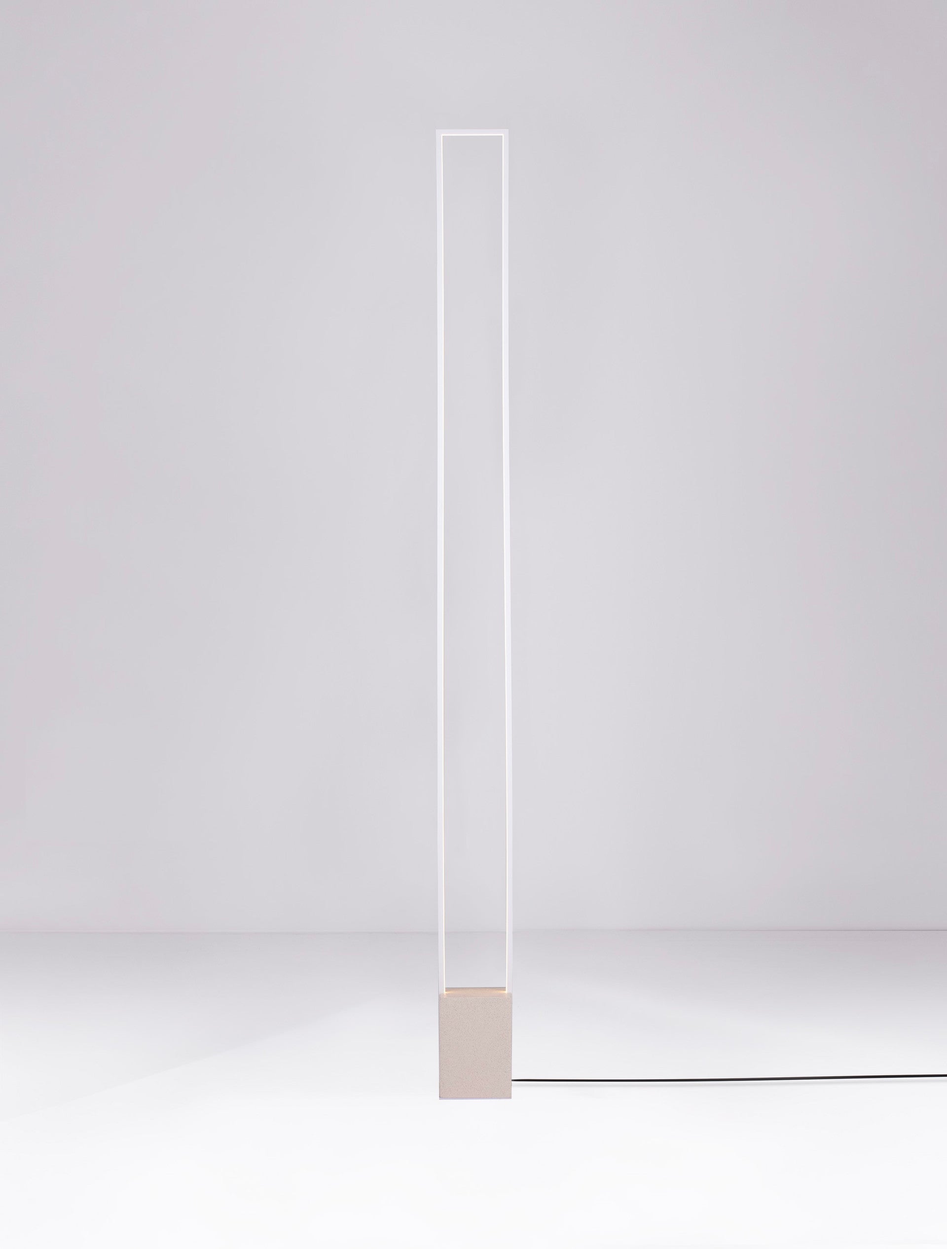 Висящо осветително тяло (пендел) LITHOS 26W LED Бял Цимент и алуминий