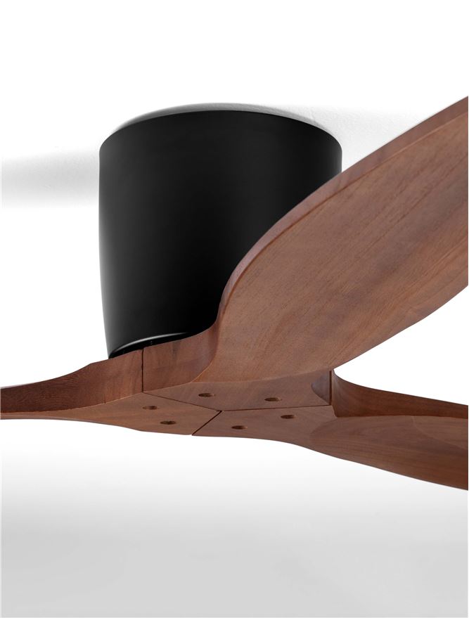 Подова лампа NINEMIA 40W Пясъчно черен метал и тъмно дърво