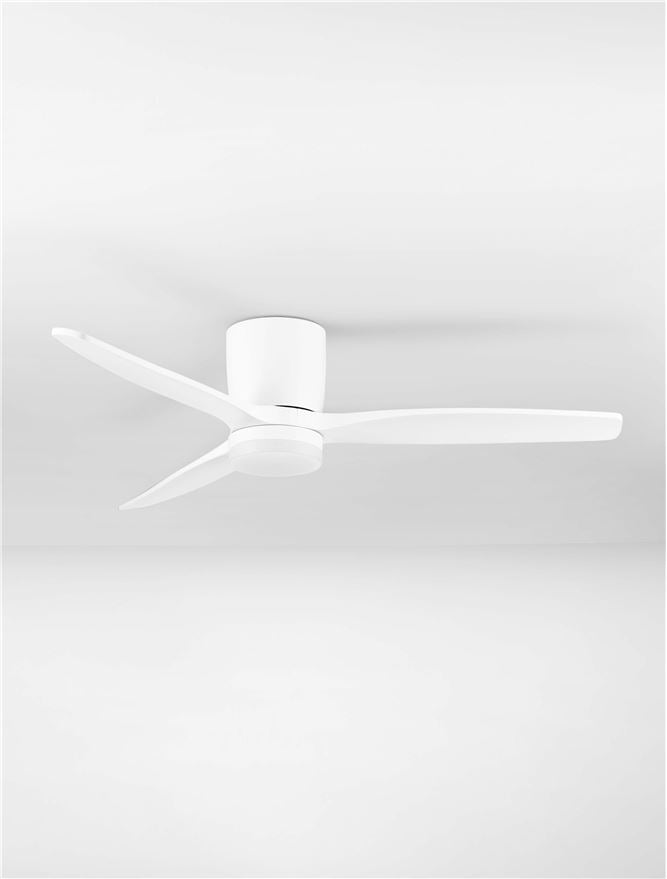 Висящо осветително тяло (пендел) ALOA 18W LED Пясъчно бял метал и акрил, бяло дърво
