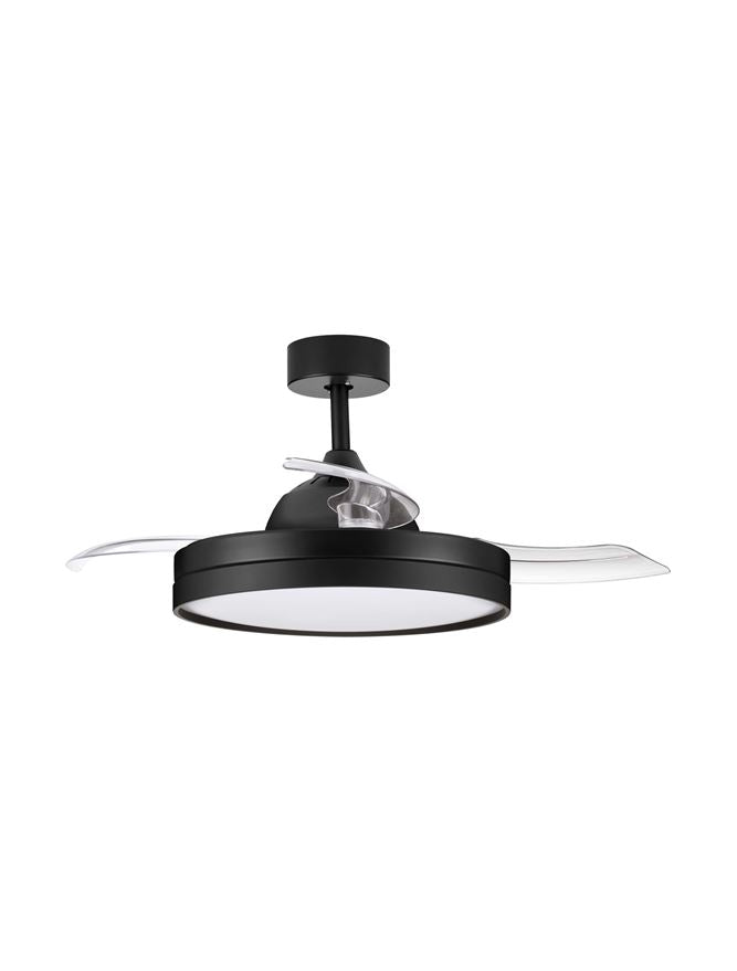 Висящо осветително тяло (пендел) NEVMA 36W LED Матово черен метал и ABS