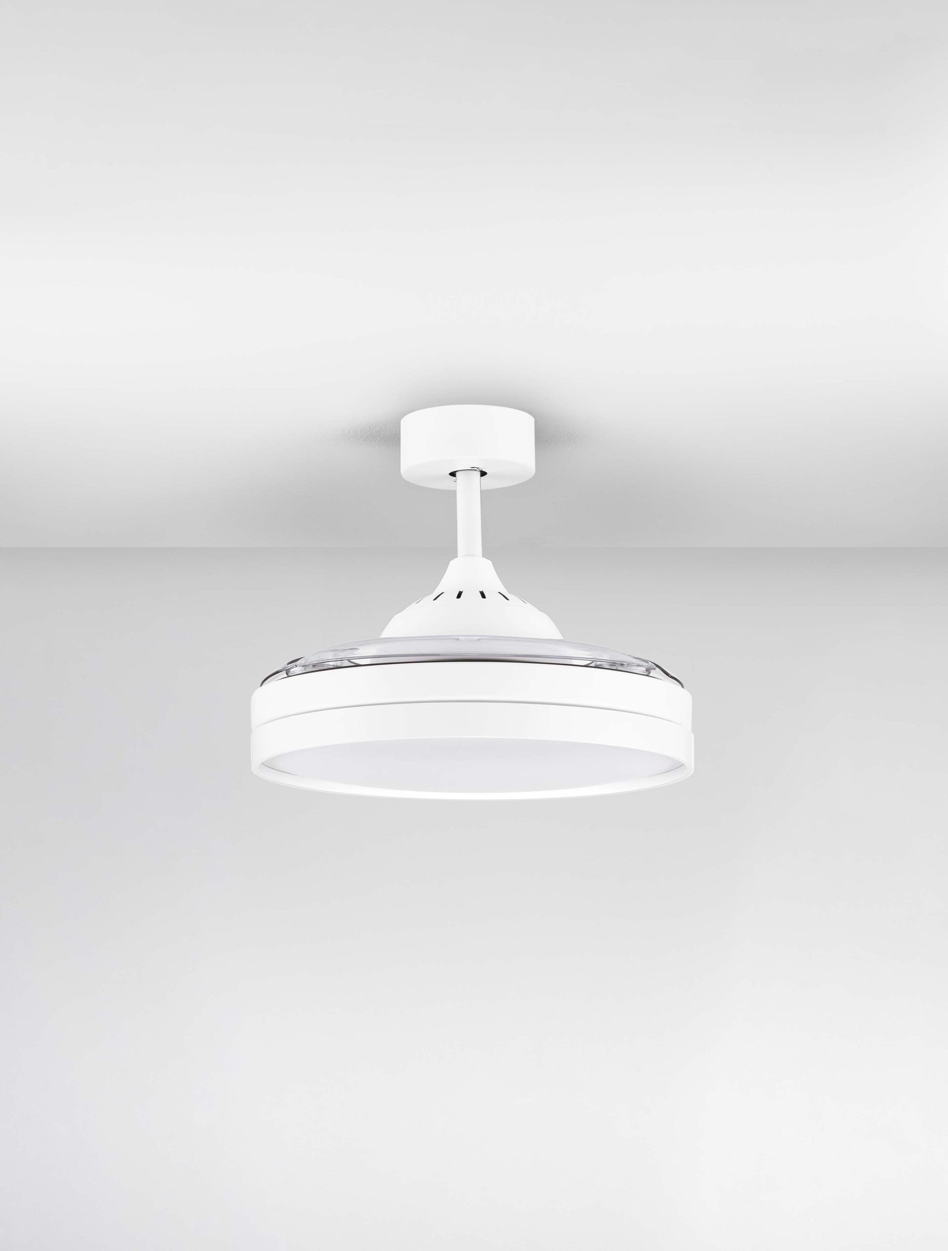 Окачена лампа NEVMA 36W LED, мат бял метал и ABS