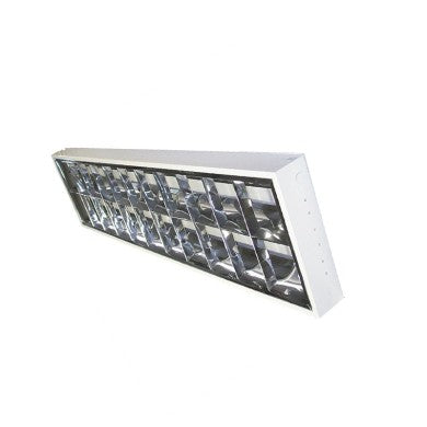 Плафон 2x36W празен двойно параболичен