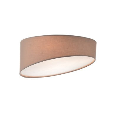 ПЛАФОН 3XE27 КАФЯВА ТЪКАНА ТЪКАН+АКРИЛ Φ40ХH18CM PABLO
