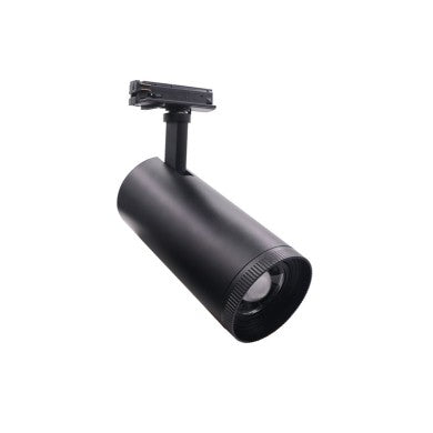 шинно осветително тяло LED COB черен AIMY 10W 3000K 1-фаз 15-55° 1200LM 230V Ra80