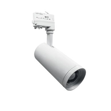 бяло шинно осветително тяло LED COB AIMY 30W 3000K 3-фазен 25-50° 3150LM 230V Ra80