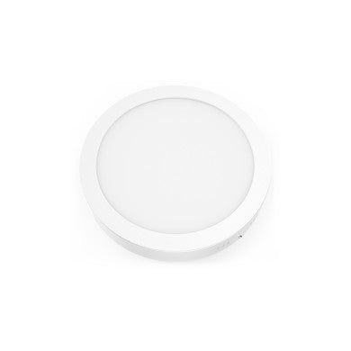 Тънък LED панел бял кръгъл плафон 18W 4000K 1730lm Φ209 230V Ra80