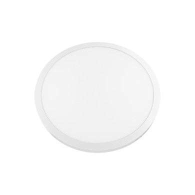 Тънък LED панел бял кръгъл плафон 48W 3000K 3760Lm Φ600 230V Ra80