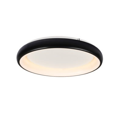 плафон LED 36W CCT 3470LM черен метал D41xH8,5CM DIANA