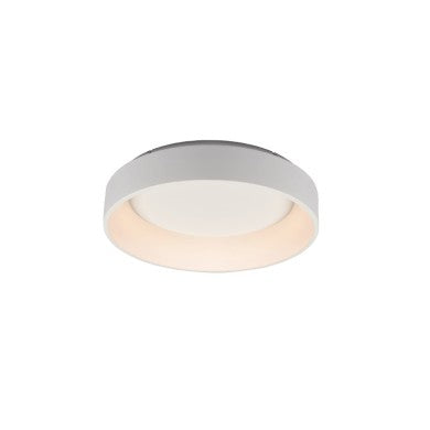 висящо осветително тяло LED 36W CCT 3670lm бял металик D45xH120cm APOLLO