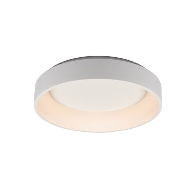 плафон LED 48W CCT 5350lm бял метален D60xH14cm APOLLO