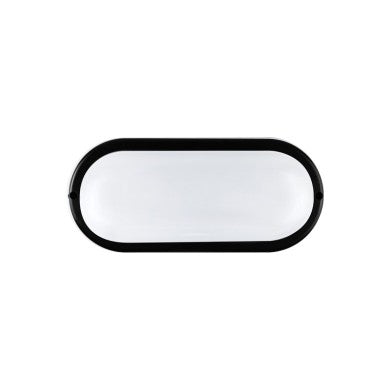 стенно осветително тяло LED PC черен 230V AC IP65 20W 1800lm 6000K 110° Ra80