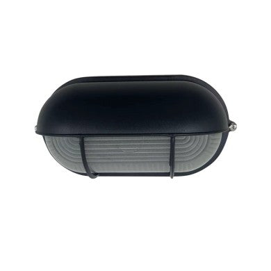 Черно осветително тяло IP54 E27 60W RAL C0026