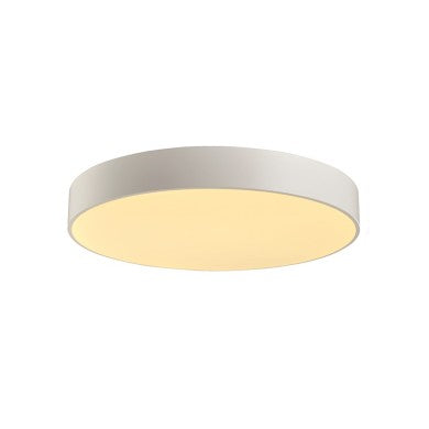 плафон LED 60W 5600lm CCT бял метал D75xH10cm OPTIMUS
