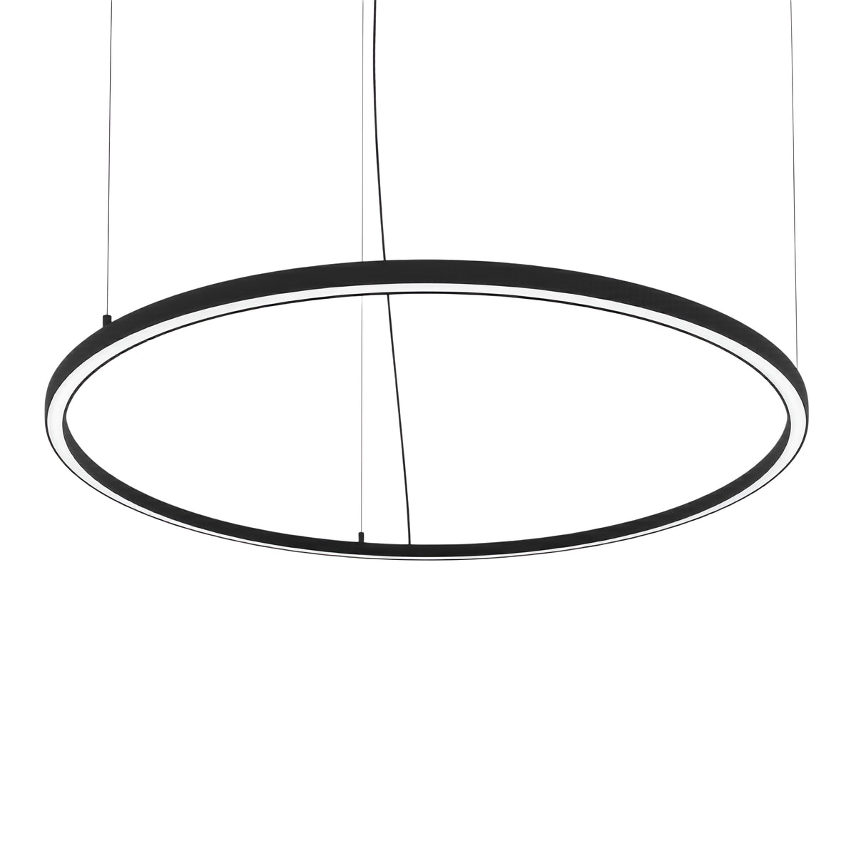 Кръгъл висящ LED полилей Cool CCT | Тип пръстен | 5 размера | 110° ъгъл