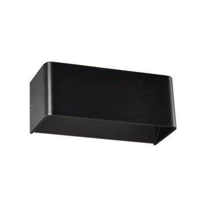 стенно осветително тяло черен LED нагоре-надолу паралел 2X3W 230V 3000K 30000ч NEPHELE