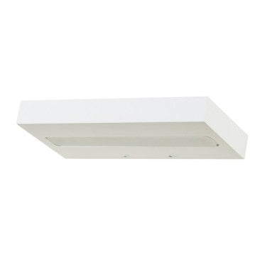 Стенен бял аплик с рафт 5W 230V 3000K 30000ч 20x10x2,5см