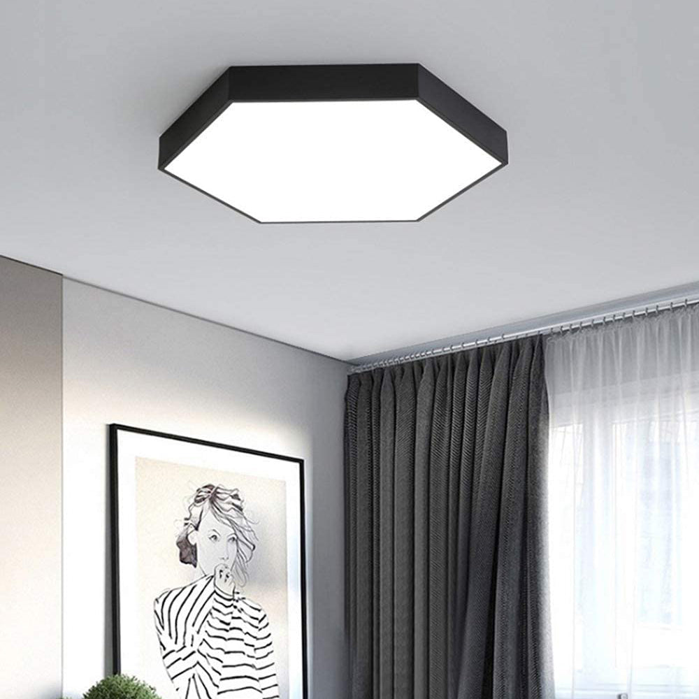 LED плафониера Hexagon | 3000K / 4000K | Шестоъгълен