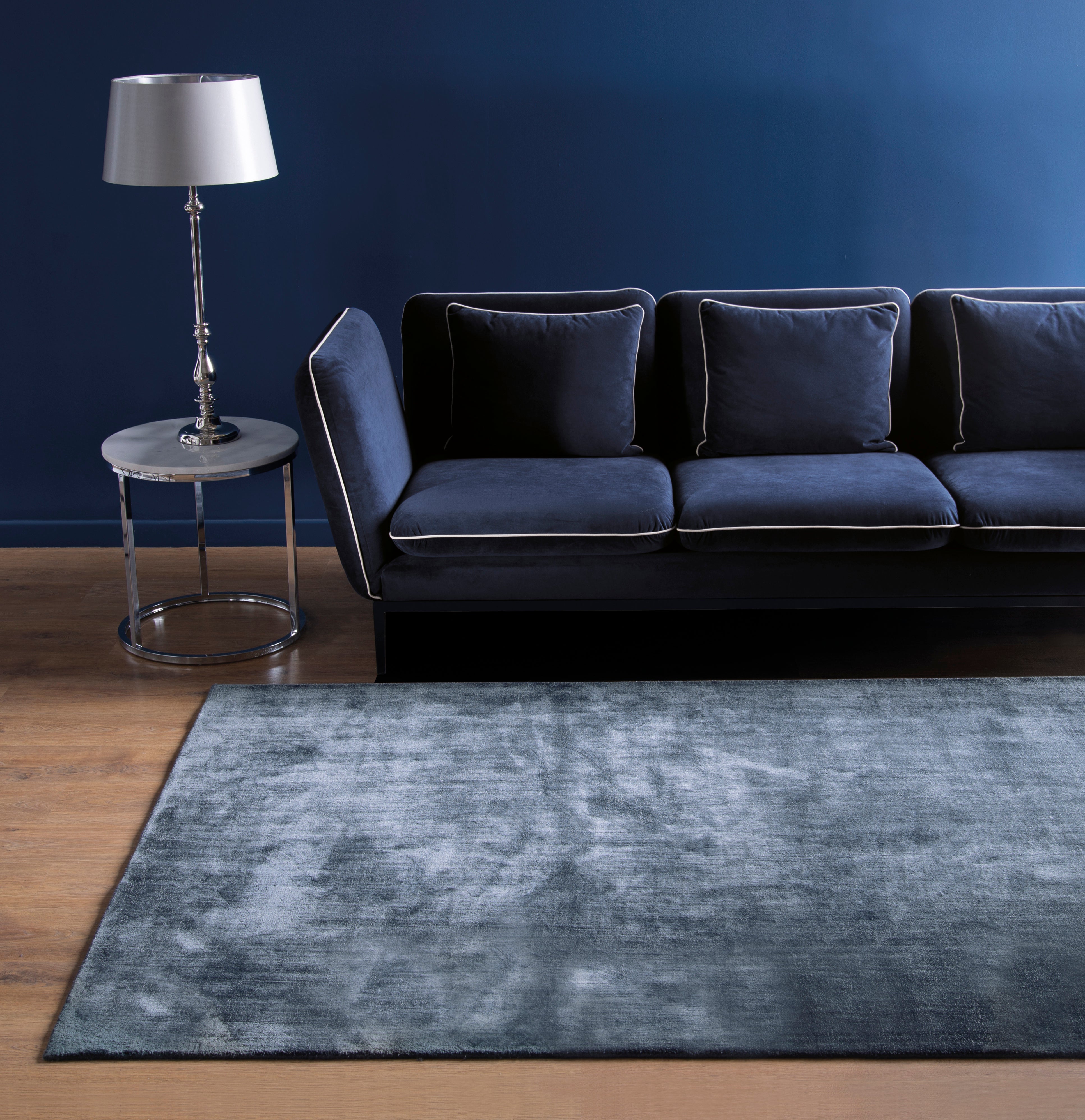 Linen Dark Blue - alternate view