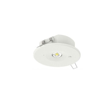 аварийно LED осветително тяло IP20 1.2W 3ч 150lm 6000K 230V AC с бутон за тест, без поддръжка