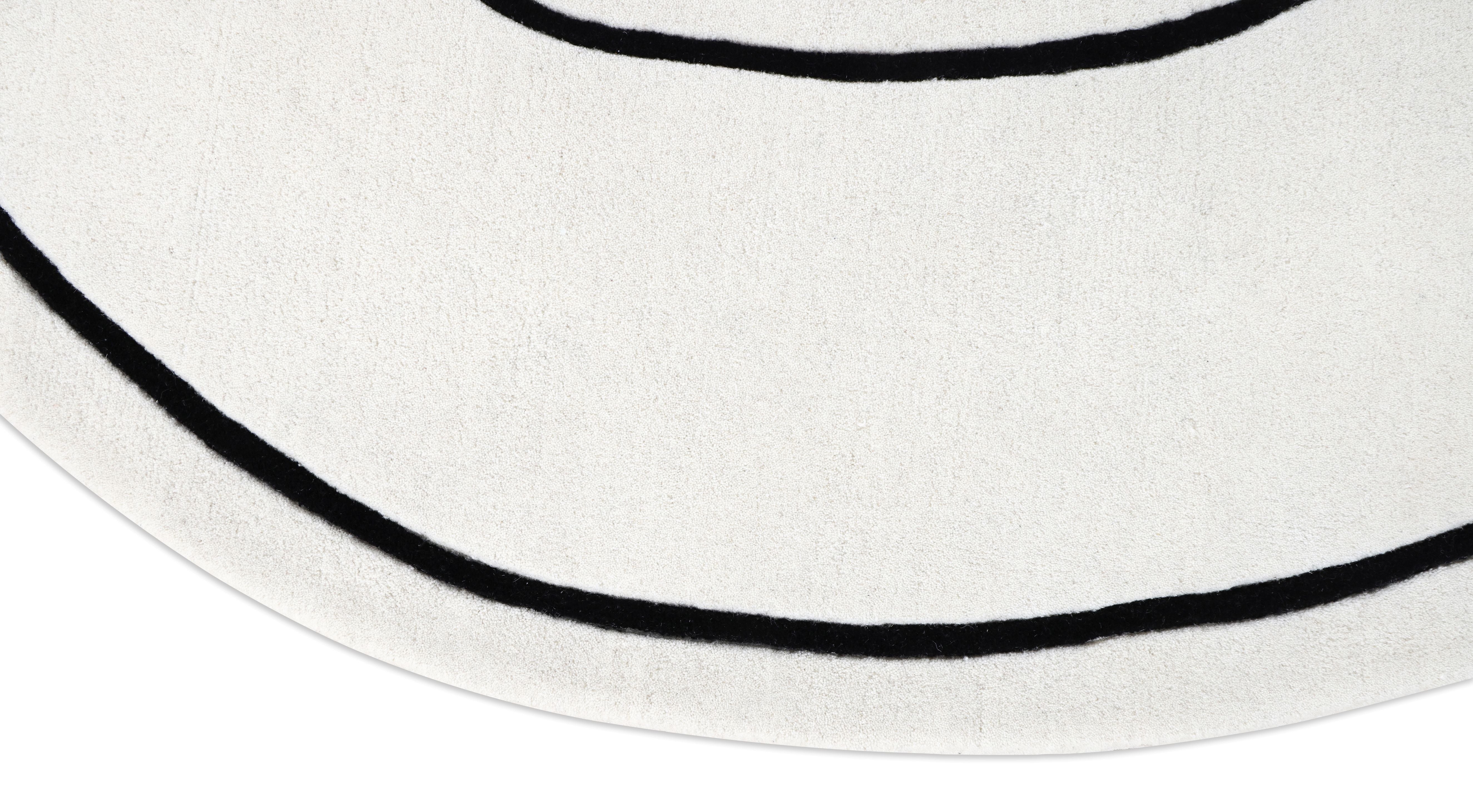 Loop Ivory Round - alternate view
