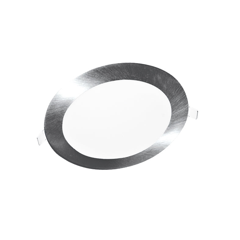 Вграден тънък кръгъл LED панел 14W 4000K 970Lm 230V Φ172 Ra80