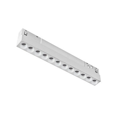 матов бял магнитен линеен 48V DC 12W 4000K 1080LM 36° OSRAM RA90 L220MM