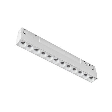 матов бял магнитен линеен 48V DC 12W 3000K 1000LM 36° OSRAM RA90 L220MM