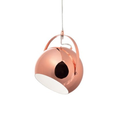 висящо осветително тяло 1xE27 метален меден Φ20x120CM AKANES