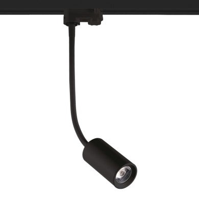 черно шинно осветително тяло LED 10W 4000K 4-жилно 24° 900LM 230V Ra80