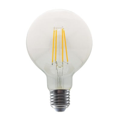 LED filament крушка E27 G95 8W 2700K 230V AC 980Lm Ra80 30000ч 360°