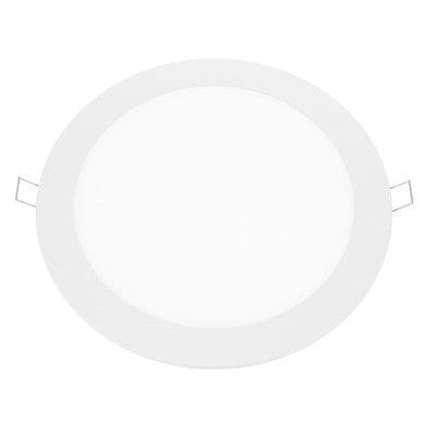 тънък LED панел бял кръгъл 18W 3000K 1700Lm Φ220mm 230V AC Ra80