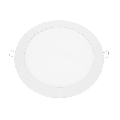 тънък LED панел бял кръгъл правоъгълен 23W 6500K 2120Lm Φ298mm 230V AC Ra80