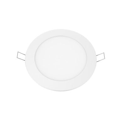 тънък LED панел бял кръгъл правоъгълен 12W 3000K 1040Lm Φ170 230V Ra80