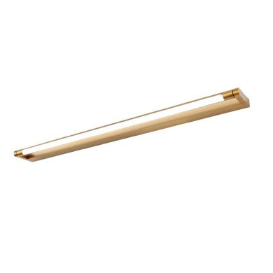 Стенно осветително тяло LED 15W 975lm 3000K месинг алуминий 810x100x25мм BATI