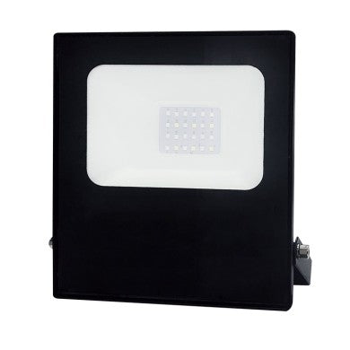 черен LED SMD прожектор IP66 20W RGBW 230V