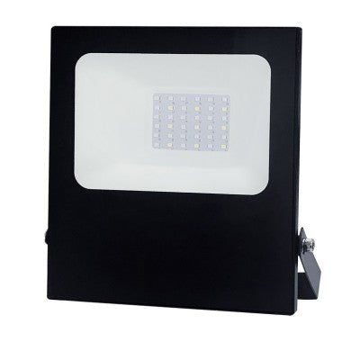 черен LED SMD прожектор IP66 30W RGBW 230V