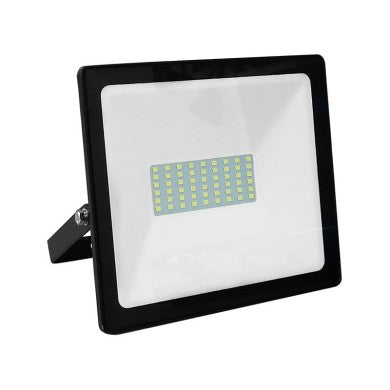 черен LED SMD прожектор IP66 50W син 230V