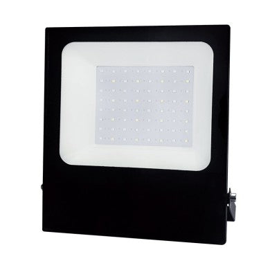 черен LED SMD прожектор IP66 50W RGBW 230V