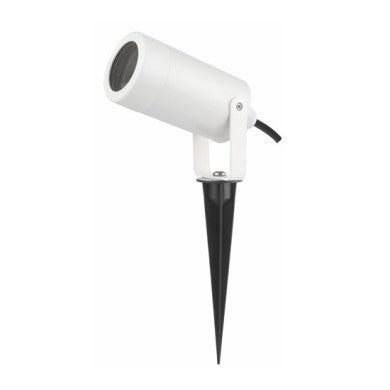 бял спот GU10 макс. 3W LED IP65 с градински колче