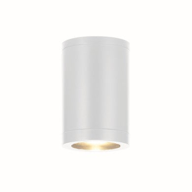 Плафон кръгъл GU10 матов бял IP65 230V AC GU10 макс.7W
