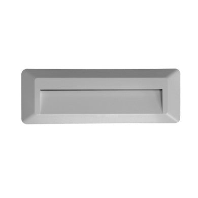 LED СТЕННО ПРАВОЪГЪЛНО ОСВЕТИТЕЛНО ТЯЛО СИВ 230V AC IP65 2W 3000K 100LM RA80