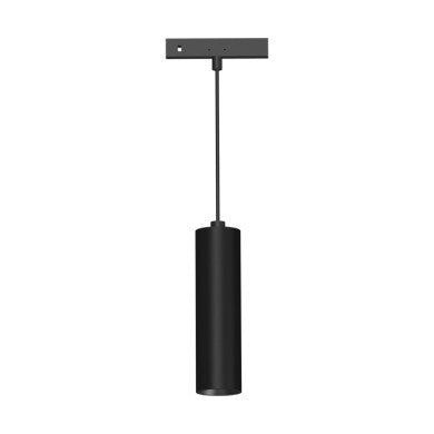 мини черно магнитно висящо осветително тяло 24V DC 2W 4000K 180lm 36° Ra90 5г Φ25x90(1000)мм