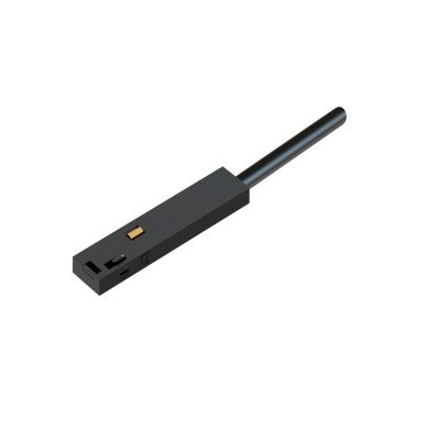 черен захранващ кабел за мини магнитна шина 24V DC 0.5м