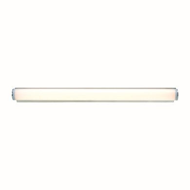 стенно осветително тяло LED SMD 15W 3200K IP44 акрил+метал 57X4,5X7CM TINKI