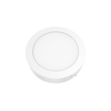 Тънък LED панел бял кръгъл плафон 12W 6500K 1100lm Φ160mm 230V Ra80